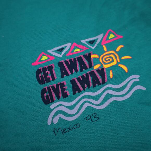 Vintage 90s Streams in the Desert Graphic T Shirt - Picture 6 of 12